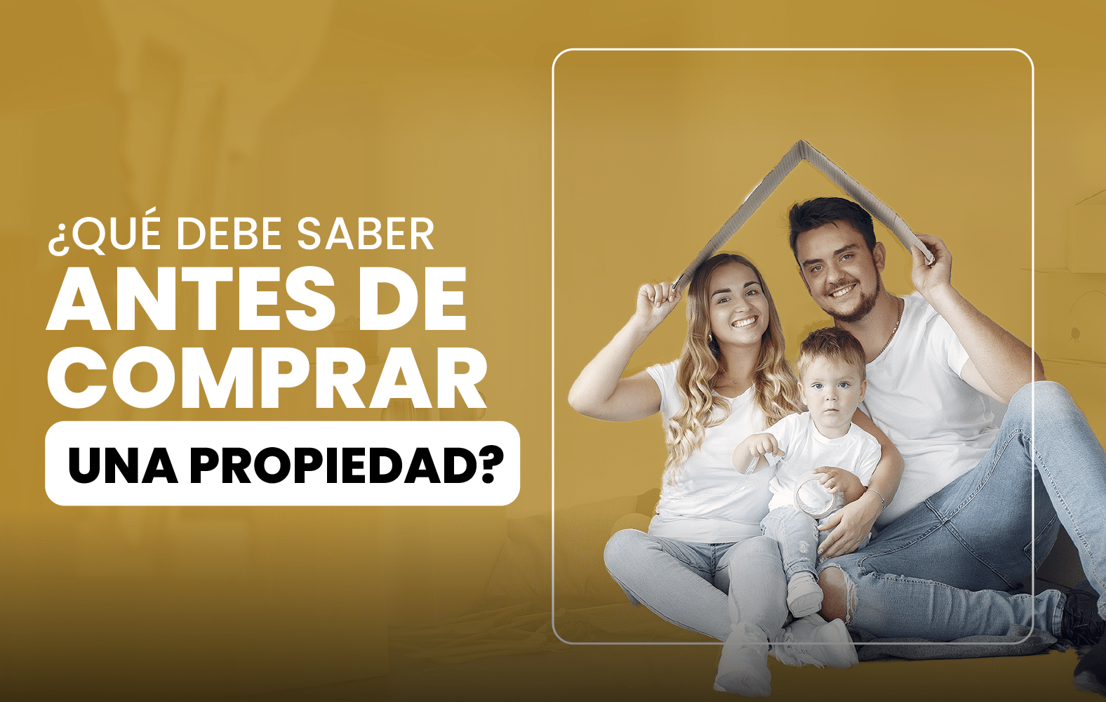 ¿Qué debe saber antes de comprar una propiedad?