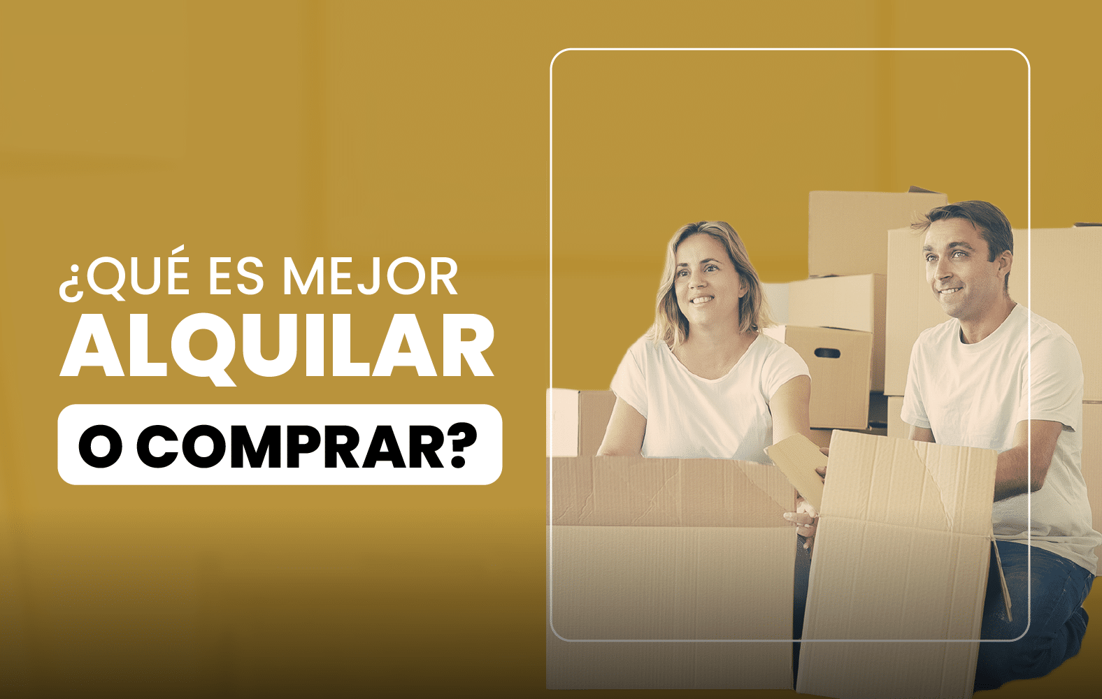 ¿Qué es mejor alquilar o comprar?